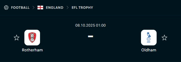 Reo_Parlay's tweet photo. ENGLISH FOOTBALL LEAGUE TROPHY 
Rotherham United vs Oldham Athletic 
🔐PICK Over 2.5💰

Info Bill / Gabung Grup : https://t.co/rbKHLZk9by
#EFL #prediksibola #parlay https://t.co/rPvqFyU24F