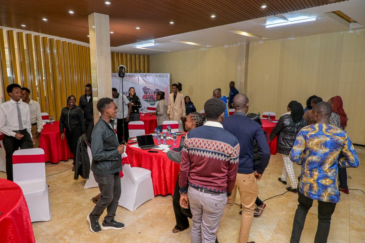 Her_agape's tweet photo. @ManifestoYetu is building Kenya’s first youth-centered advocacy charter through nationwide engagements like today’s PrivateSector Stakeholders Meeting. #ManifestoYetu #YouthManifesto https://t.co/A7nVKVX0Ly