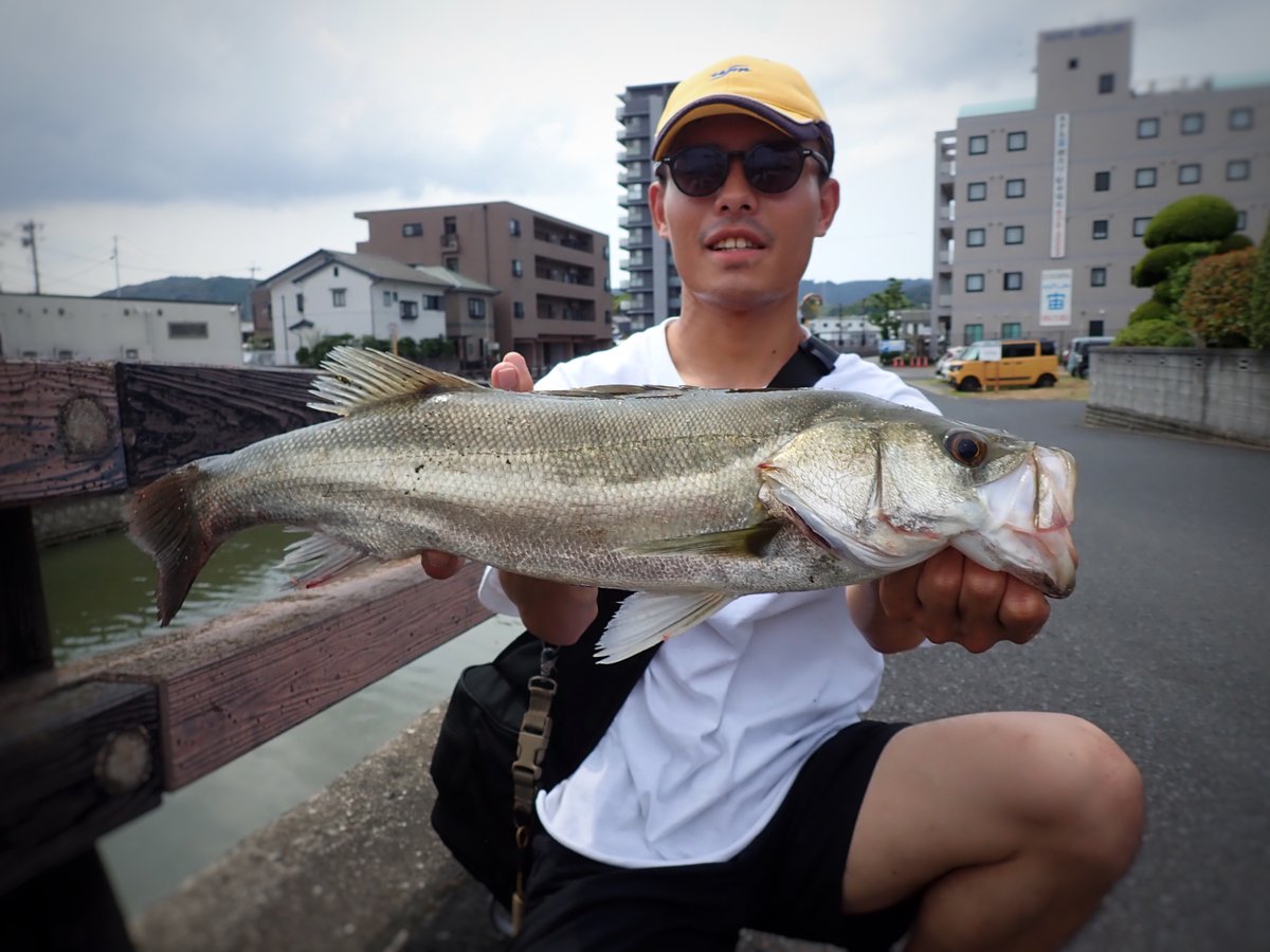 tabaz_'s tweet image. 半端なサイズしか釣れてないけど釣りしてますアピール