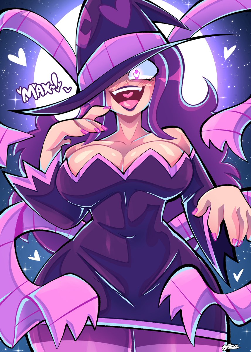 She can be a little obsessive and is a little off her rocker, but she means well... I think-

Feels good to finally get out a piece with Emilia that I really like lol