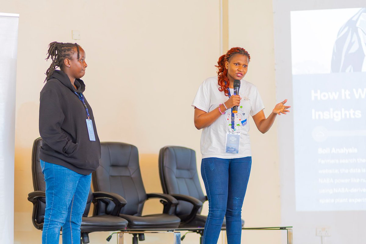 mercyogalo1818's tweet photo. NASA Space Apps Challenge 2025  What a Weekend! 🚀

With my amazing team  we built a solution using space data to help farmer's make insightful decisions 

We secured Position 5 and gained deep insights from Amb. Philip Thigo.

#SpaceAppsKenya #AgriTech #SpaceTechnology https://t.co/nBhYLExAmg