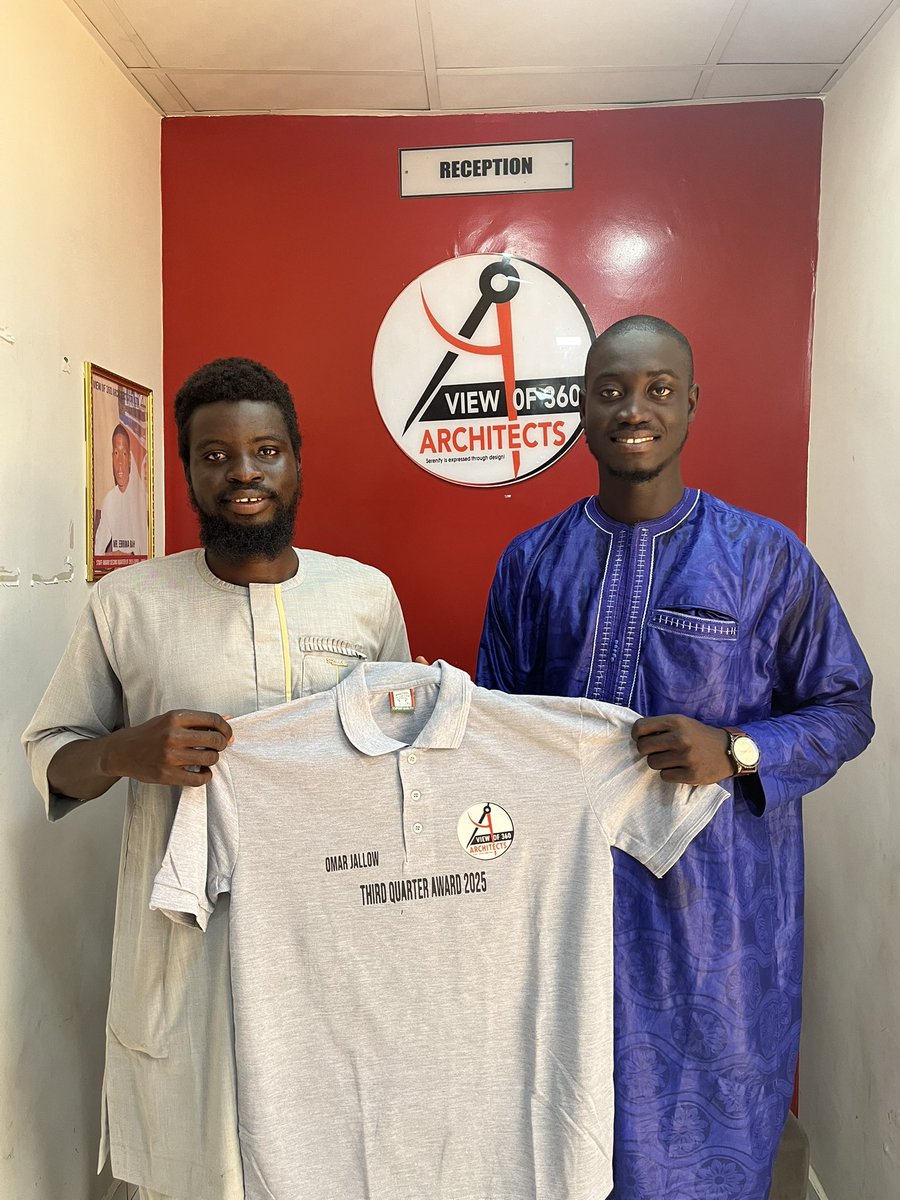 Congratulations to Mr. Omar Jallow for earning the Third Staff Quarterly Award of 2025! Your commitment, consistency, and outstanding performance continue to motivate and inspire the entire team. Keep up the great work and keep setting new standards of excellence.