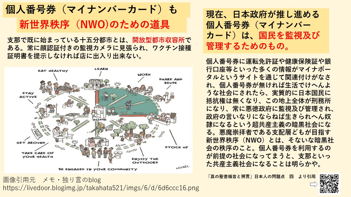 yajun89739333's tweet image. 電子化に極力協力しないようにしなければいけませんね。N W O支配層が目指す世界には電子化、キャッシュレス等が必須なので現在ゴリ押ししている。

日本ではマイナンバーカードもそうです。作成した人はすぐに返納すべきです。