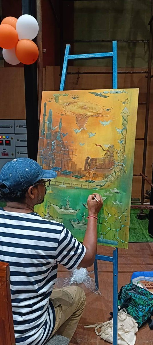 #ViksitBharat #ViksitBharatAmbassador #VBAsWithNaMo
A one day workshop held at Sanskruti  Bhawan Sundergarh , Odisha
Both paintings are selected for State level.