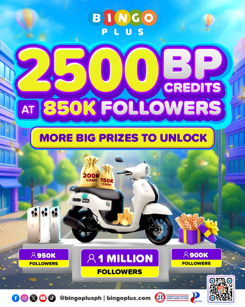 MALAPIT NA ANG PANIBAGONG GIVEAWAY, MAG FOLLOW NA! #BPRoadto1M