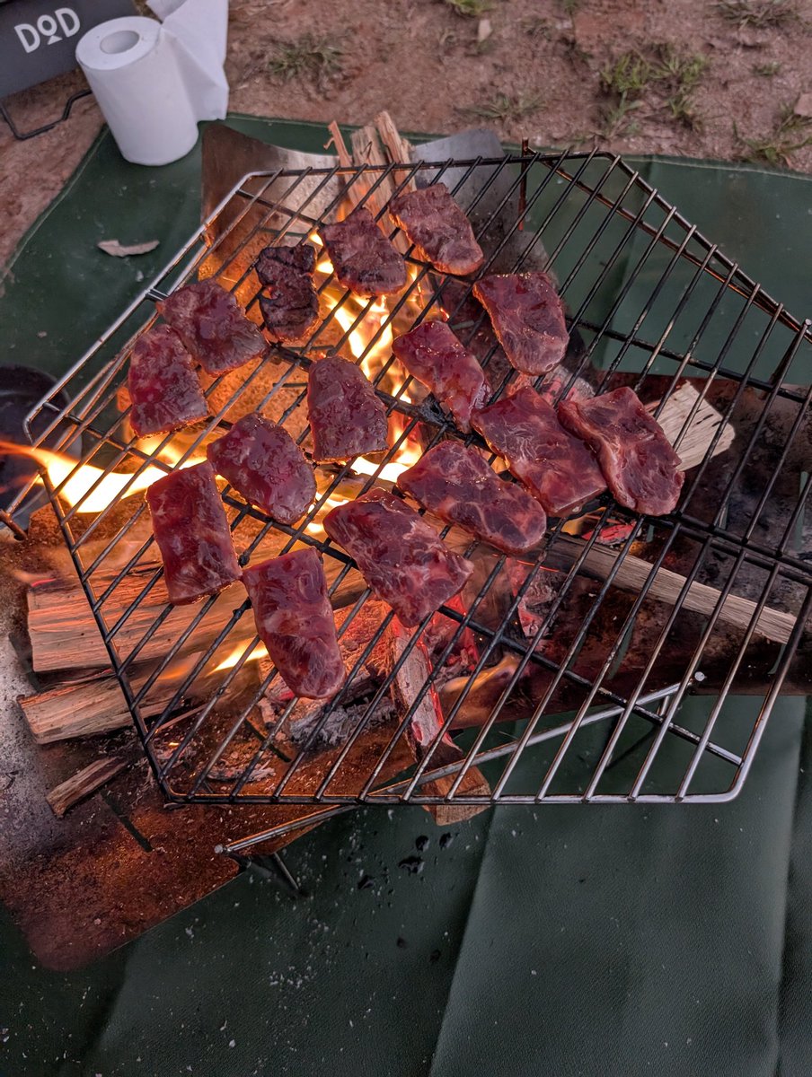 __takemaru__'s tweet photo. 肉🥩やら焼いてビール🍺やってます😊 https://t.co/5Vdk9oZRzc