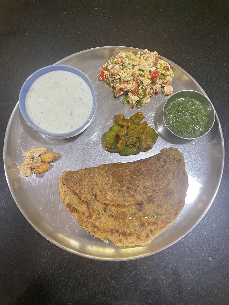 Gut microbiome doesn’t  get better with fancy probiotic supplements- unless you are eating healthy foods regularly &amp; feeding your gut well. 

The starting foundation of good health is always - eating real healthy foods