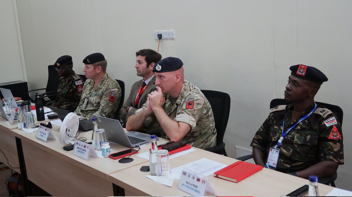 3/3 🇬🇧 BPST(A) and the <a href="/IPSTCKenya/">International Peace Support Training Centre -Kenya</a> have come together with the support of the UN Mine Action Service - <a href="/UNMAS/">UNMAS</a> , and the 🇰🇪 National Police Service <a href="/NPSOfficial_KE/">National Police Service-Kenya</a> Bomb Disposal Unit to make the conference a success.

Over 2️⃣5️⃣ countries and 6️⃣0️⃣ plus Defence stakeholders present.