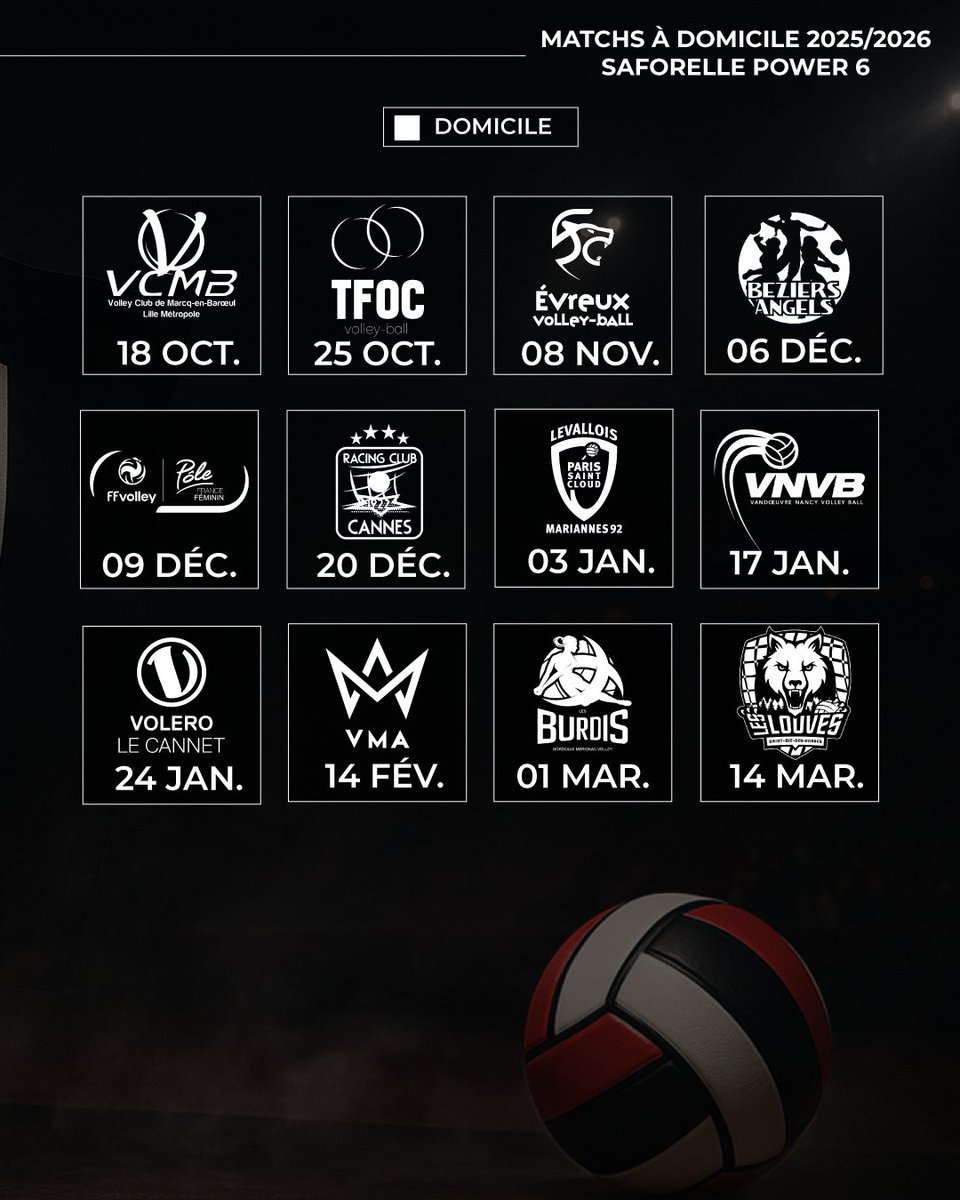 La saison 25/26 débute ce week-end pour nos Panthères, qui se déplaceront le 11/10 à Mulhouse
Impatients de retrouver nos joueuses à la Maison des Sports ? Le RDV est pris, 1er match à domicile, 18/10 à 20h
🎟️ Billetterie  urlr.me/bQYdC9
🔺Entrée gratuite 🔺