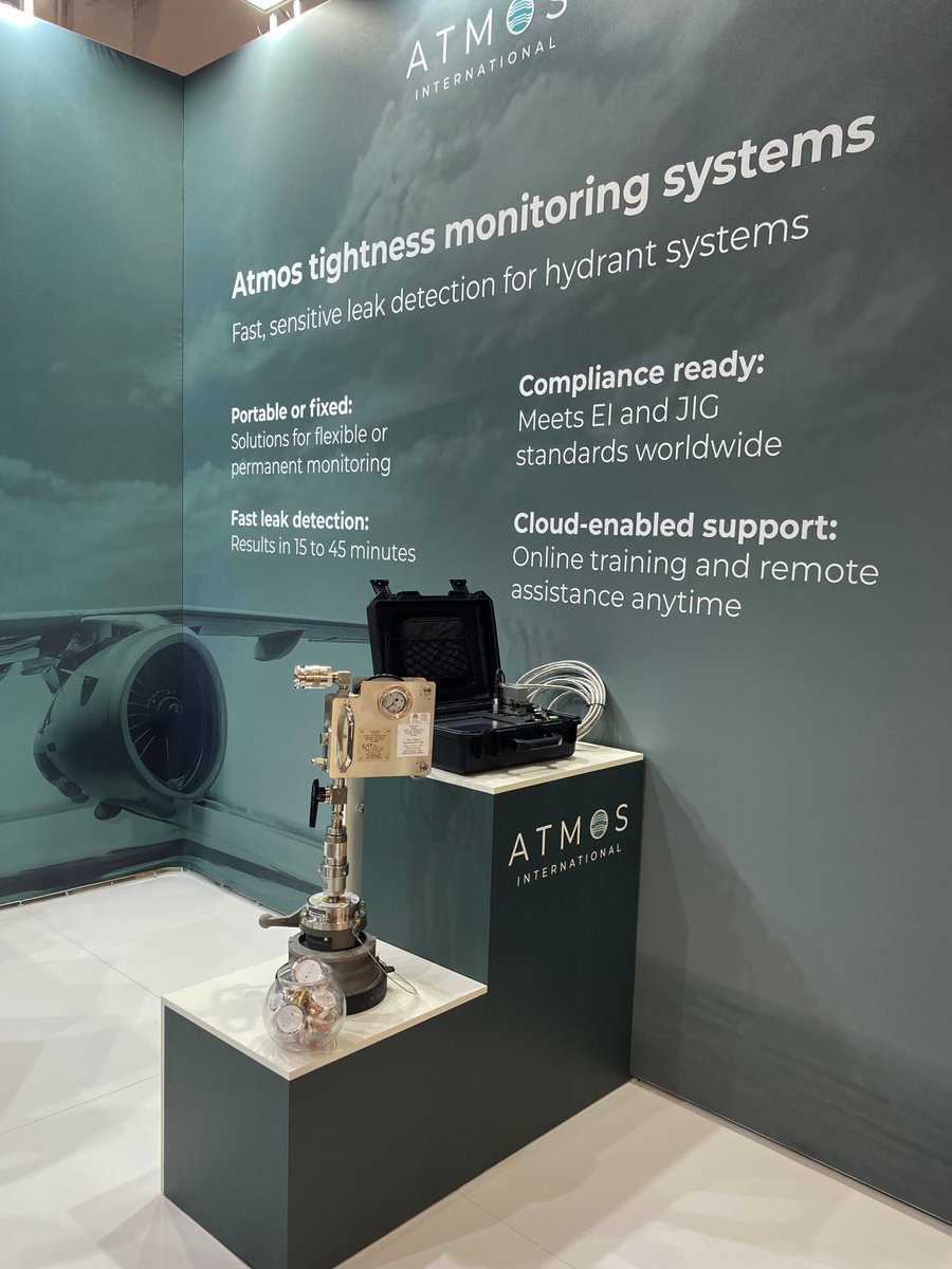 We're at inter airport Europe to answer your aviation related questions.

Catch us at stand 150 in Hall B6 in the Global Fuelling Solutions Area before the exhibition ends on October 9.

#AviationFuel #AirportSafety #EnvironmentalCompliance #FuelSystemSafety