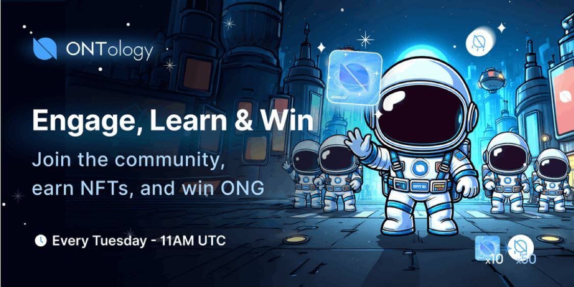 OntologyNetwork's tweet photo. ⏳60 minute timer starts now!
Join our Web3 community chat with @sasendish &amp; @iam_Furst on Telegram.

💡 Fresh insights
🤝 Real connections
📚 Knowledge you can use
🎁 Win NFTs &amp; FREE $ONG

🕚 11AM UTC join us here 👇

#Ontology #Web3Community https://t.co/dpkpOz4stC