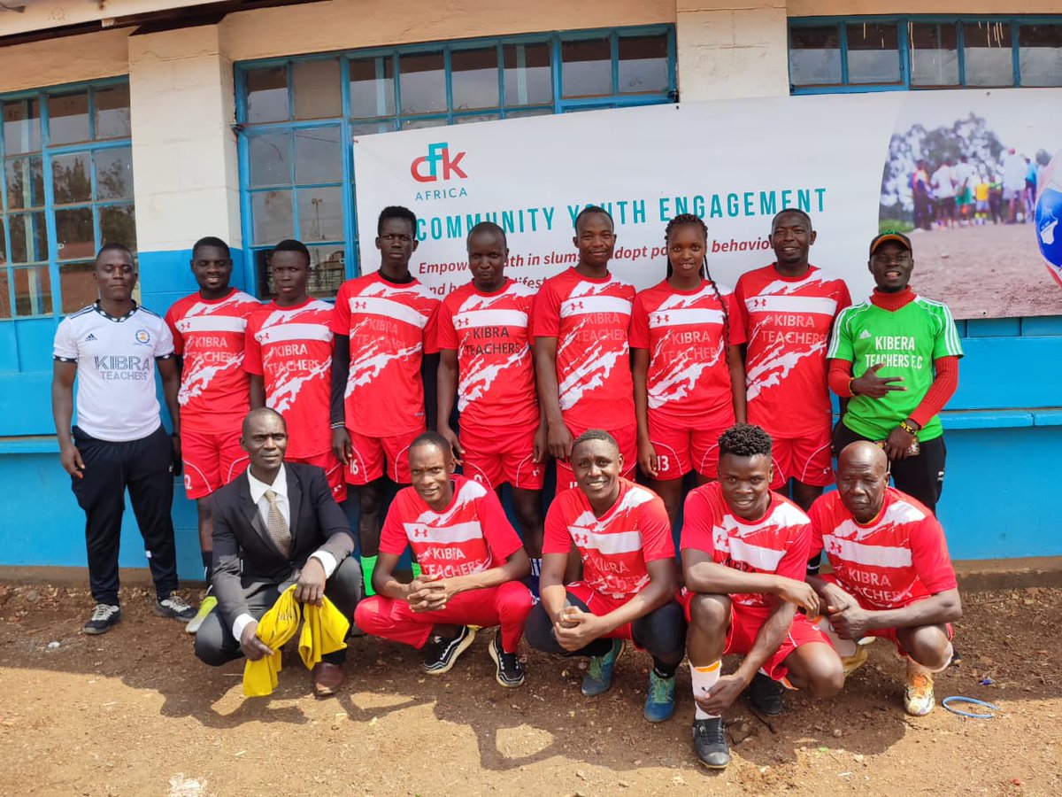cfkafrica's tweet image. Teachers in #Kibera celebrated #WorldTeachersDay with over 120 educators from public and informal schools participating in sports and a mental health session on self-care. The event highlighted their vital role in shaping young minds and strengthening communities. #CFKAfrica