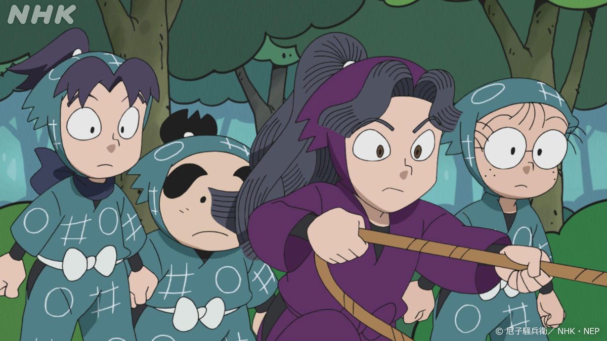 8(水)の ＃忍たま は 綾部先輩は教え上手？の段 忍術学園に侵入した