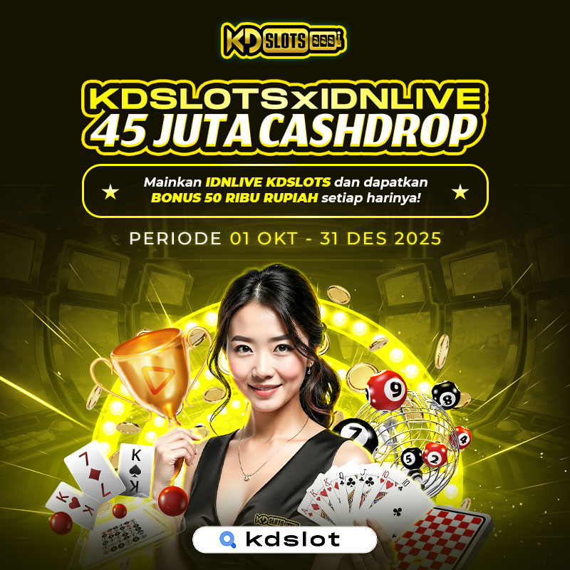kdslotsviral's tweet photo. 🎉 KDSLOTS X IDNLIVE REWARD 45 JUTA CASHDROP! 🎉

Main makin seru, rejeki makin deras! 💸
Main di IDNLIVE KDslots dan dapetin bonus Rp 50.000 setiap harinya! 😍

📅 Periode: 1 Oktober – 31 Desember 2025
🎰 Game: Live Casino IDNLIVE

#idnlive #casino #gameviral #trend https://t.co/u0cyYf3f3Q