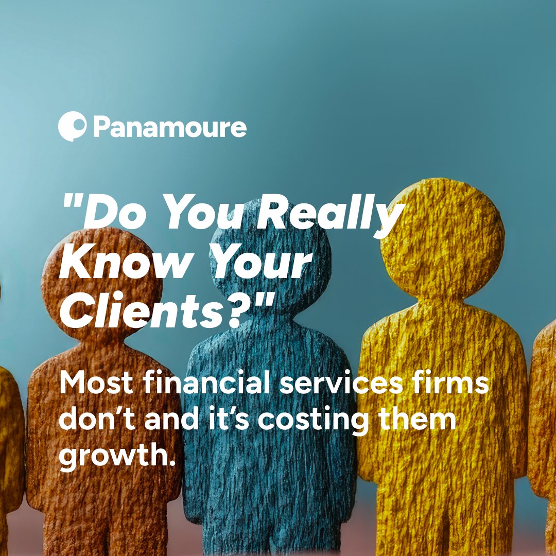 Think you know your clients?
Most firms do — but the data says otherwise.
📉 Missed chances. Falling loyalty.
📈 Our whitepaper shows how to use existing data to build stronger relationships &amp; long-term value.
🔗 bit.ly/48PNQnh
#FinancialServices #ValueCreation