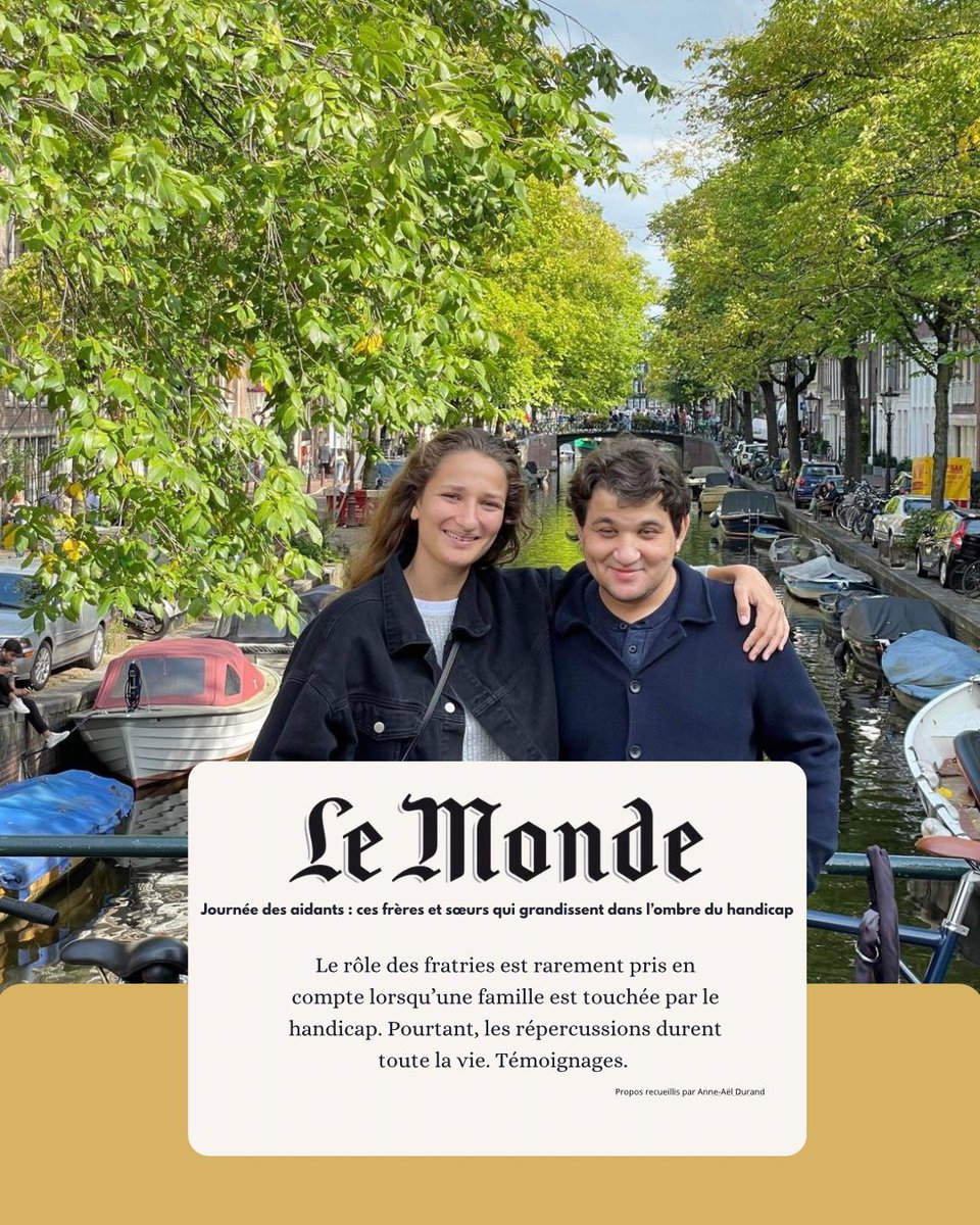 📰 À lire sur Le Monde : un article bouleversant sur ces frères et sœurs qui grandissent dans l’ombre du handicap.

Le témoignage de Léa Hirschfeld, autrice de Zeno, fait écho au film Le Voyage d’Anton de Mariana Loupan une ode à l’amour fraternel, la différence et la résilience.