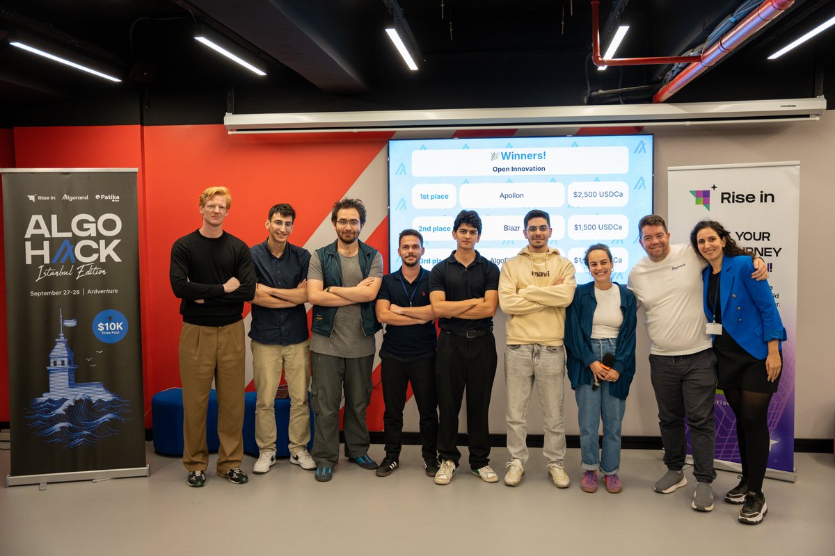 Open Innovation Track Winners

🥇 FarmIN - $2500

Built by: <a href="/cengzhnkse/">Cengizhan</a> &amp; <a href="/EfeAkkurtOFF/">Efe Akkurt</a> 

Yield aggregator with insurance-backed farming and one-click deposits.

Helping investors earn with transparent risk analysis and simplified DeFi experience.

🥈 Blazr - $1500

Built by: