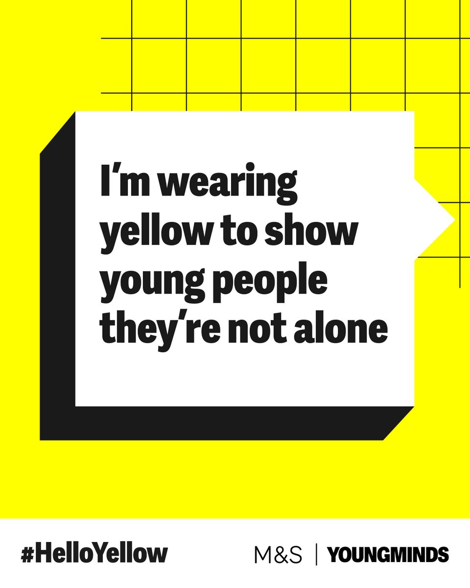 We're supporting World Mental Health Day on Friday 10 October by taking part in #HelloYellow to raise awareness &amp; funds for YoungMinds. Students are encouraged to wear a yellow item or accessory alongside full school uniform to show their support.
Donations via ParentPay only.