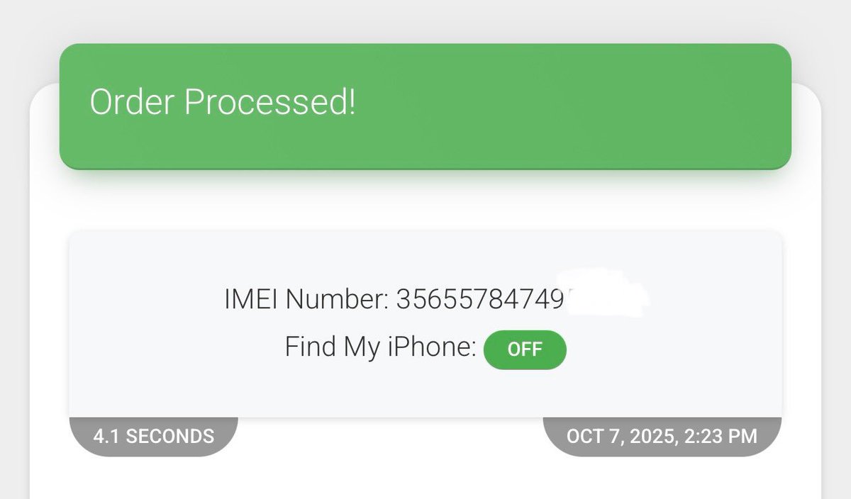 Clean Premium FMI OFF 99% success😌best service available 😇🔥
