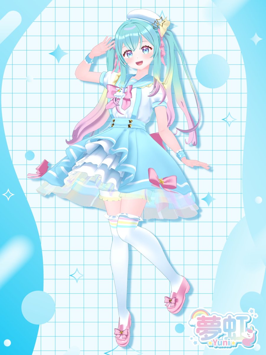 Ygradation_comY's tweet image. ＼✨🆕3Dモデル新衣装✨／

昨日にお披露目いたしましたっ😆🎊✨
実はショートパンツスタイルにもなれちゃいますっ😉👍

フルトラで動いてる姿も、
ぜひ見てみてください〜😆👇️
youtube.com/live/ksw8uGJTM…

🌈夢虹(ゆに)

#この秋注目のVTuber 
#10月のVTuberフォロー祭り