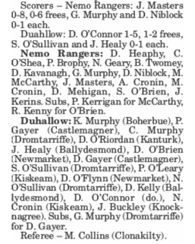 Nemo Rangers Archive tweet media