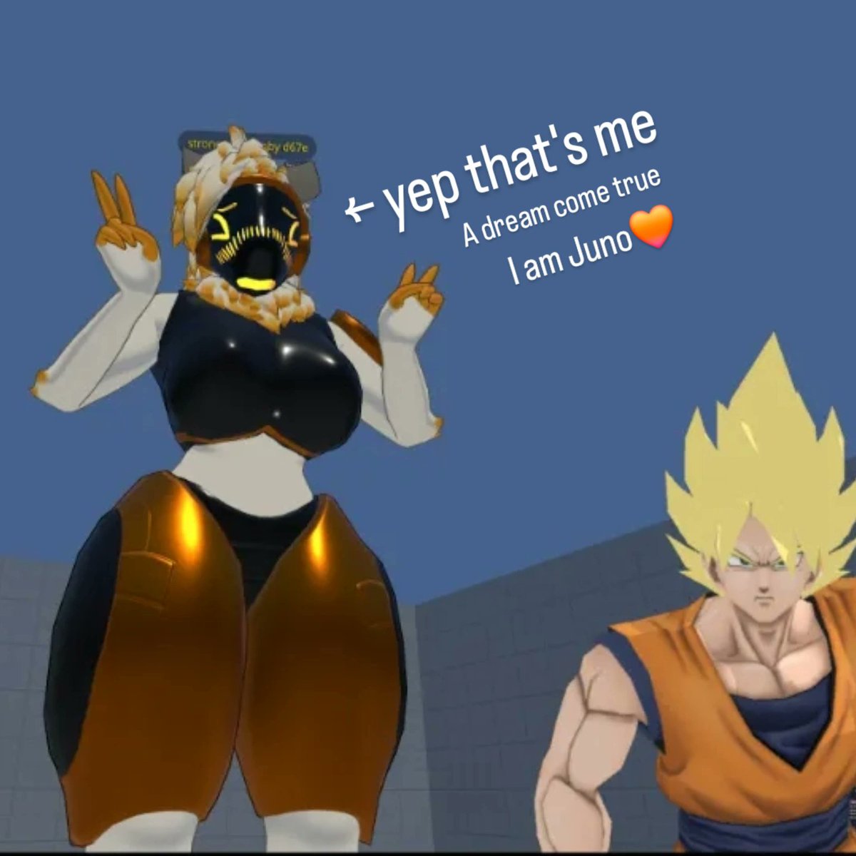 ProtoLordToby's tweet image. I managed to find a Juno avatar on VRChat, I felt pretty happy:) @DirtyFoxGames @RaealTheProto