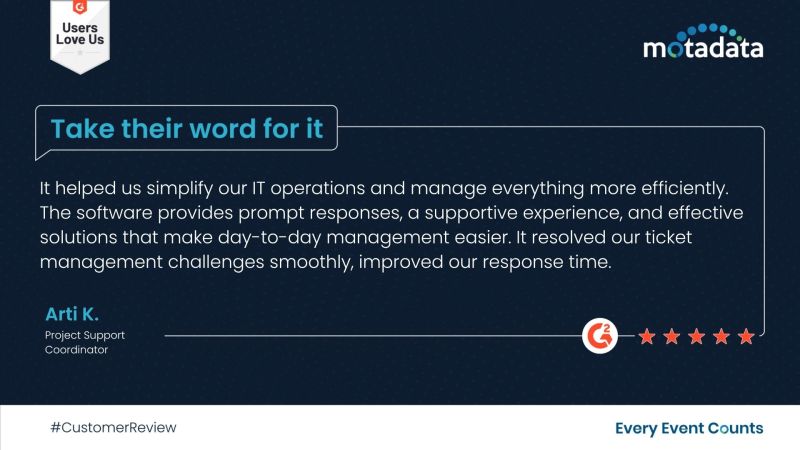 MotadataSystems's tweet image. 𝐔𝐧𝐢𝐟𝐢𝐞𝐝 𝐈𝐓. 𝐋𝐢𝐦𝐢𝐭𝐥𝐞𝐬𝐬 𝐏𝐨𝐬𝐬𝐢𝐛𝐢𝐥𝐢𝐭𝐢𝐞𝐬.
Real-time insights, proactive automation, and effortless management to keep your operations ahead. Empower teams, optimise workflows,unlock your IT ecosystem’s full potential.

#AIOpsRevolution #ITExcellence