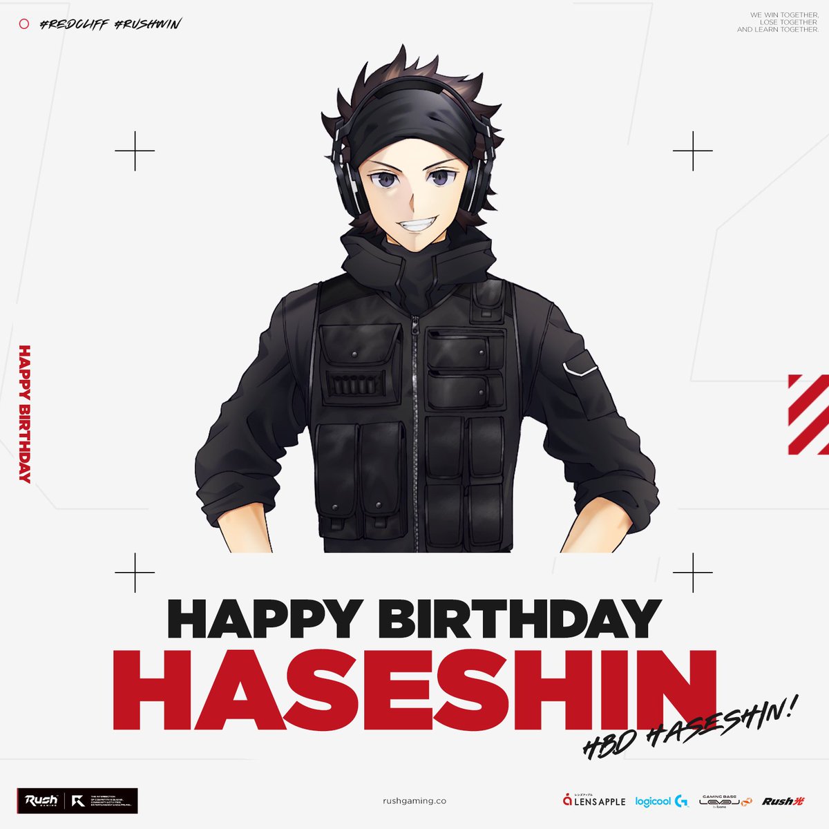 ／
🎂HAPPY BIRTHDAY ハセシン🎂
<a href="/HASESHIN_Rush/">ハセシン☀Rush HASESHIN</a>
＼

今年もテンションMAXでいきましょう！😆🎉