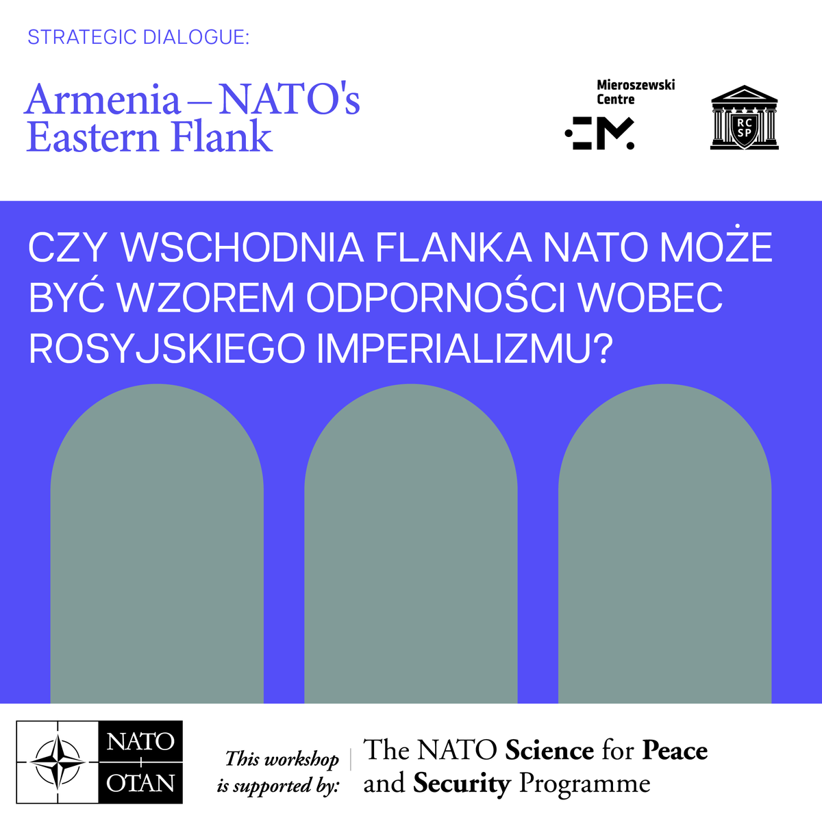 1/ 📣 W Warszawie trwa dwudniowe spotkanie strategiczne organizowane przez <a href="/MieroszewskiPL/">Centrum Mieroszewskiego</a> dzięki wsparciu <a href="/NATO_SPS/">NATO SPS Programme</a> i we współpracy z @ngoRCSP.

Temat: jak słabnięcie Rosji i rosnąca rola NATO zmieniają bezpieczeństwo Europy Środkowo-Wschodniej i Kaukazu Południowego. 🧵
