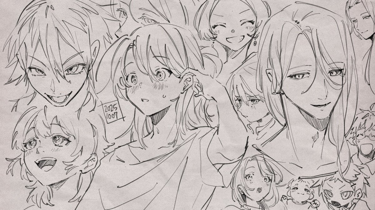 顔 れんしゅ〜 