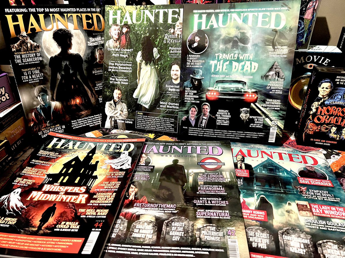 SarahLLIFS's tweet photo. Shop the Haunted Magazine range here in Australia! Prices already include postage. Australian addresses only. https://t.co/5Zh2jfugw3 #paranormalaustralia #hauntedaustralia #teamhaunted #haunted https://t.co/IbKdu6HC4Y
