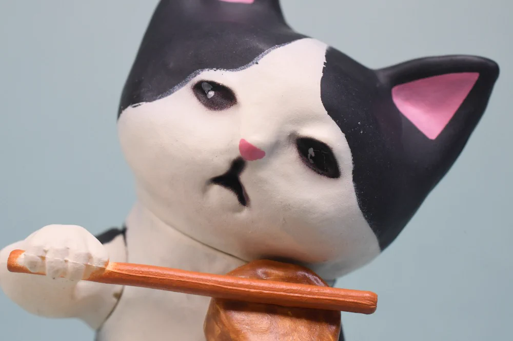 和田直人　待つ時間　オブジェ　ねこ ネコcat 和田直人 待つ時間 オブジェ ねこ ネコcat ネコのオーケストラ(6体