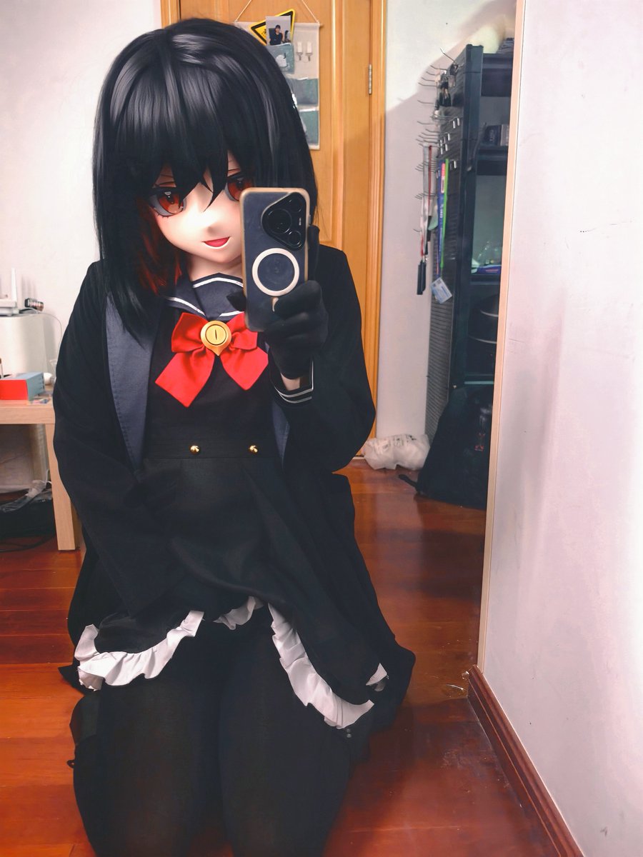 可以膝枕哦
#kigurumi
#着ぐるみ
