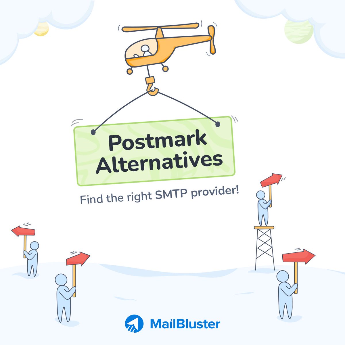 Postmark SMTP offers excellent email deliverability, but its pricing can be challenging 😬 if you have a tight budget. 
Don’t worry — you’ve got 𝟯 𝗣𝗼𝘀𝘁𝗺𝗮𝗿𝗸 𝗮𝗹𝘁𝗲𝗿𝗻𝗮𝘁𝗶𝘃𝗲𝘀 that can serve you well!

👉 Explore your options: cutt.ly/Ir0718q5