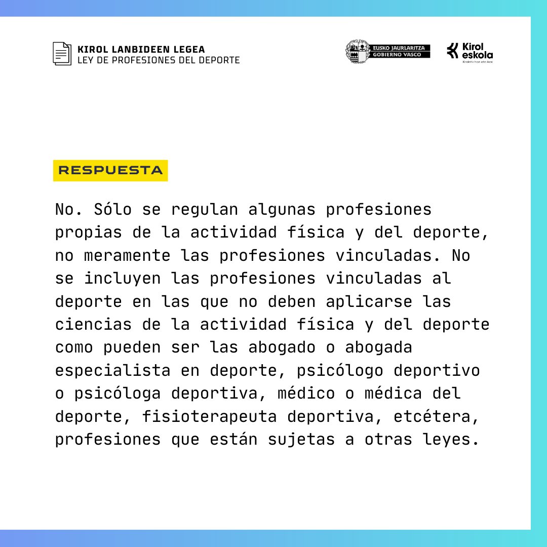 Kirol eskola tweet media