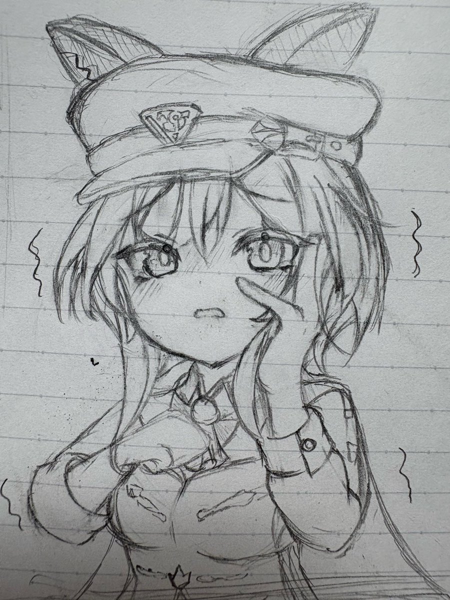 rkgkのシュバルグラン
照れた顔を描いてたはずだったんだけどな〜
 #ウマ娘  #ウマ娘プリティーダービー  #umamusme