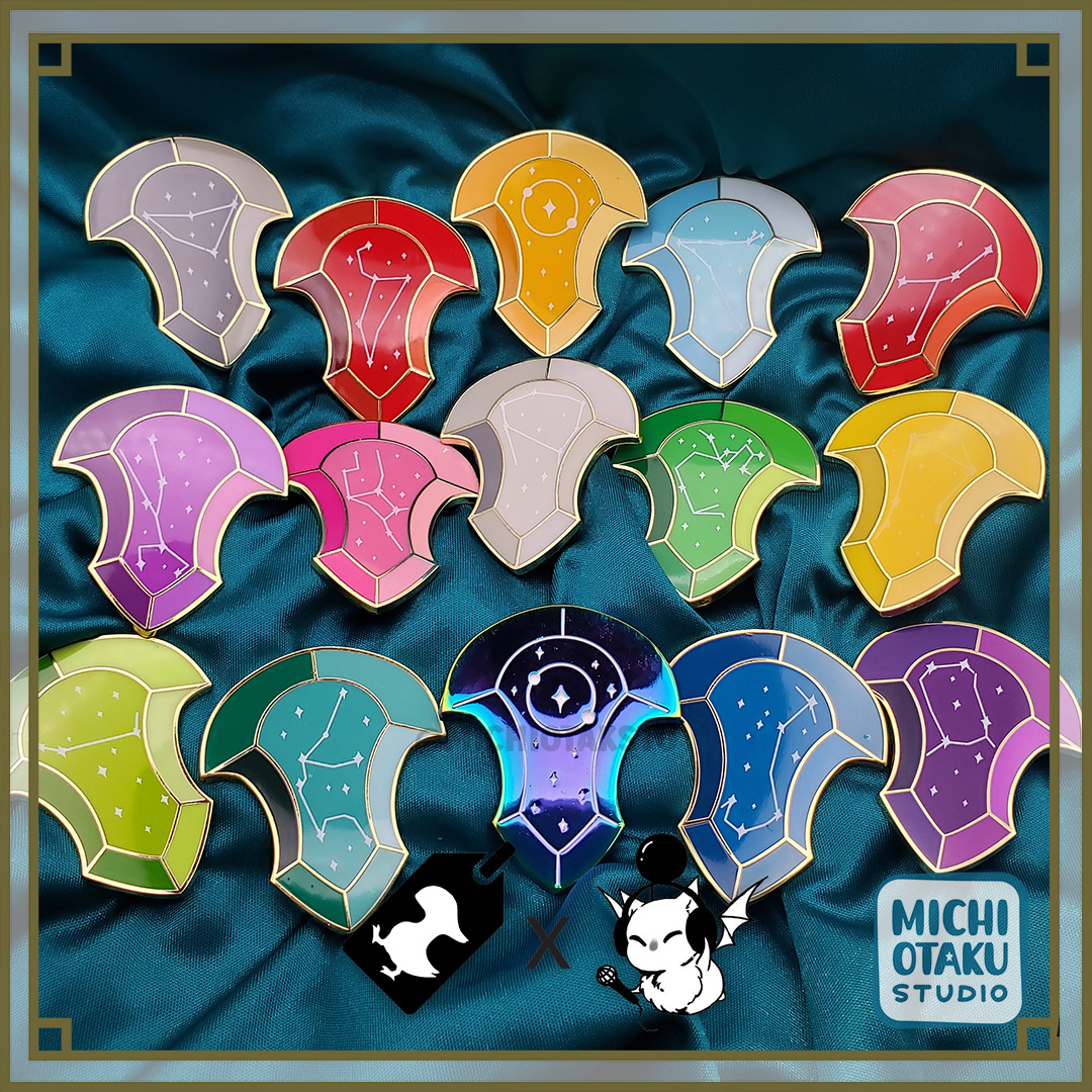 MichiOtakuStu's tweet image. Happy Patch 7.35 Day! 🎉
To celebrate, use the discount code: MOGTALK and get 5% OFF on my shop at checkout! 🛍️

Yes! I, alongside other artists from the @XIVFanMerchNet , have partnered with @MogTalkTweets to bring you delightful merch to celebrate Pilgrim&apos;s Traverse WF Race!