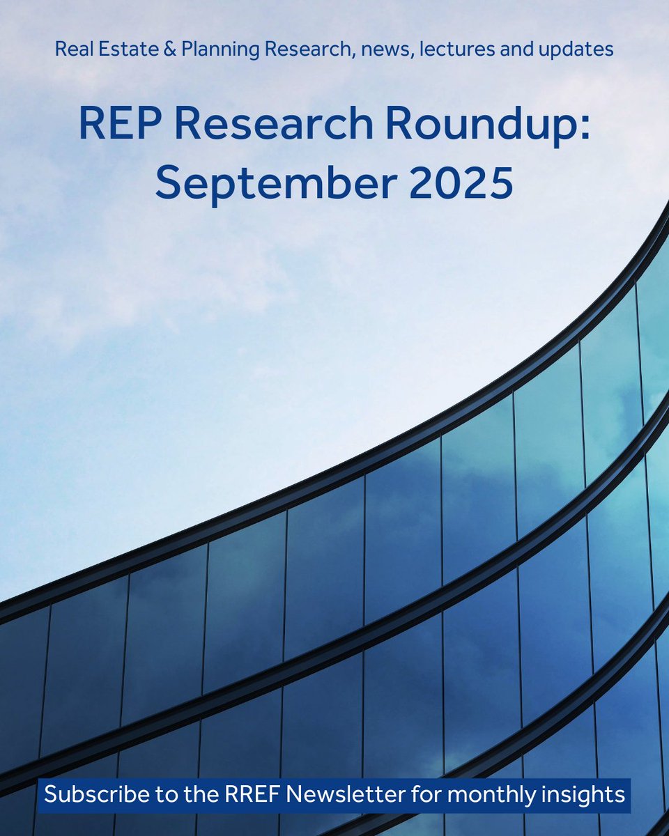 🔎 September’s REP Research Roundup is here! From new external grants for Dr Claire Deng and Dr Alexandros Skouralis, to fresh insights published in the Journal of Corporate Finance and PhD research highlights.

💡Read the roundup here: bit.ly/3K3qUXC

#RREF #RREFCharity