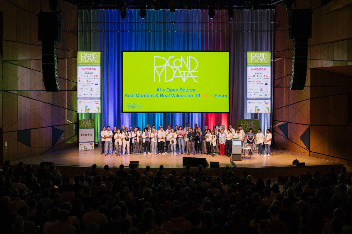 PyConDE's tweet image. 📅 Save the Date!
14–17 April 2026 — PyCon DE & PyData in Darmstadt 🎉
Mark your calendars for three days of learning & community 🐍💛
✨ New this year: a Masterclass Day with separate tickets.
#PyConDE #PyData #Python #AI #DataScience #OpenSource