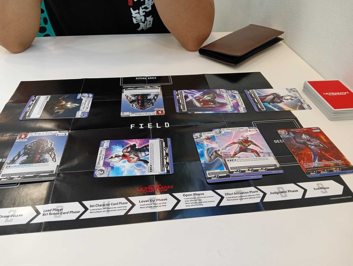 Giovenolymph's tweet image. This is the best Card I ever play I&apos;m Gonna PLAY this CARD everyday 🔥 #UltramanCardGame