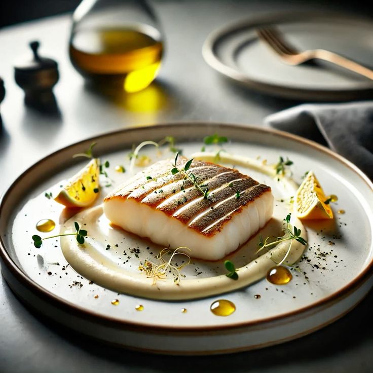 AnnetteHay42304's tweet image. #Turbot #à #basse #température, #émulsion #de