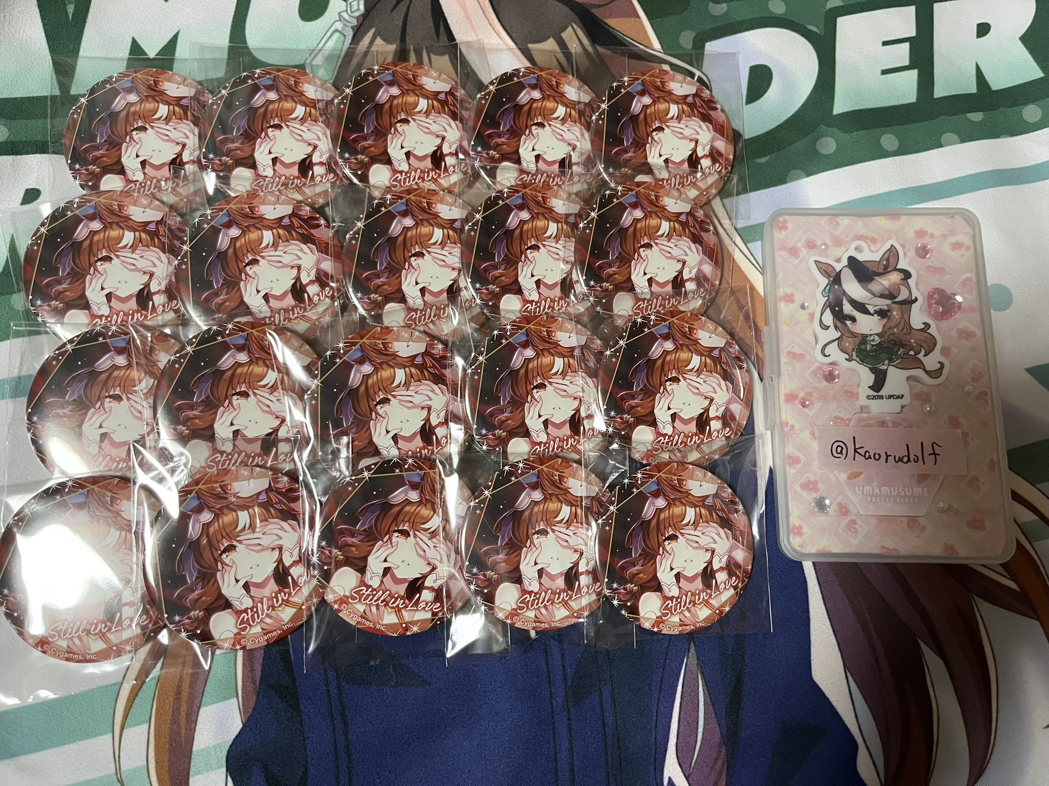 ウマ娘 スティルインラブ CANバッジ 缶バッジ 7点 ウマ娘 スティルインラブ CANバッジ 缶バッジ 7点 ウマ娘 公式缶バッジ