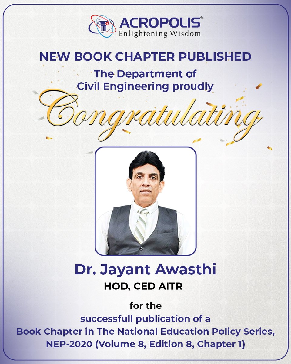 Acropolis Group of Institutions tweet media