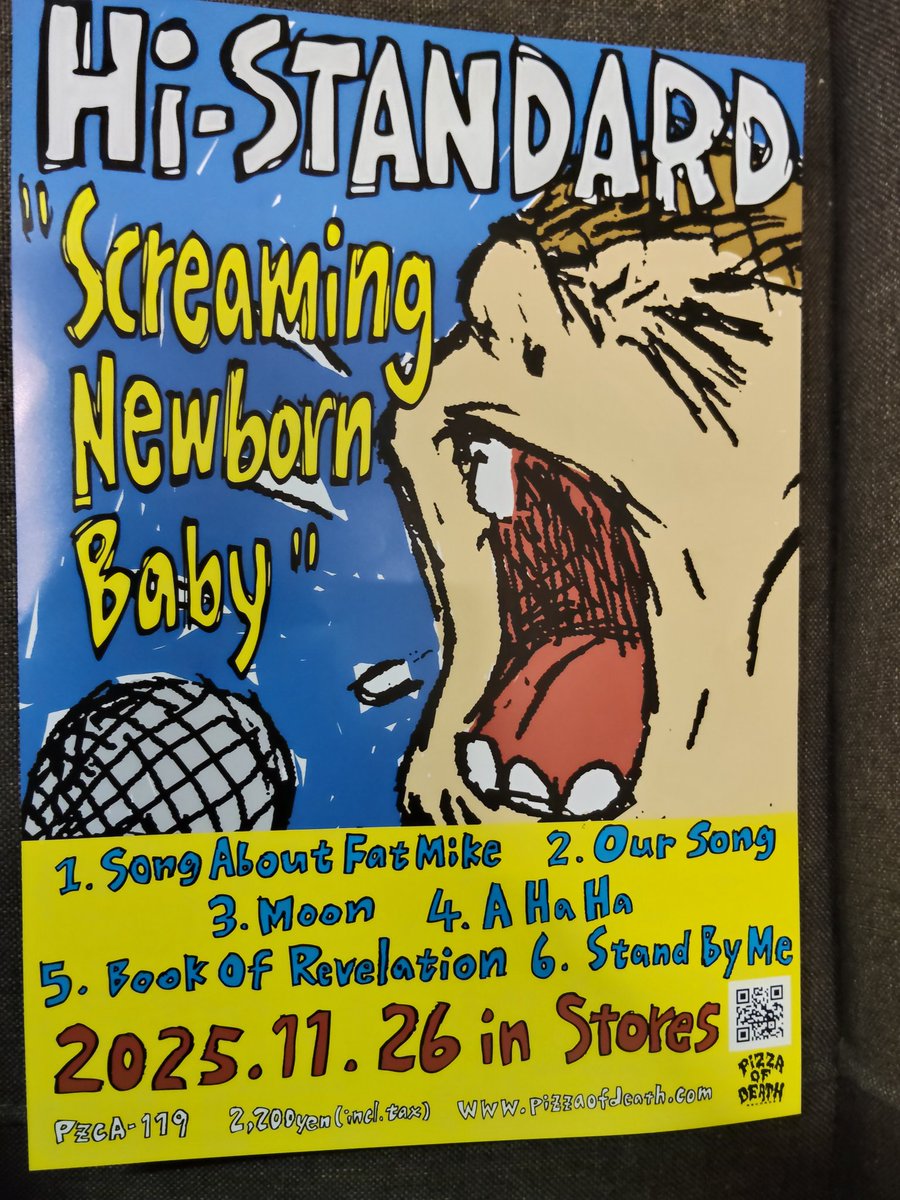 激レア！Hi-STANDARD関連ポスターFATmusic2ハイスタNOFX 激レア！Hi