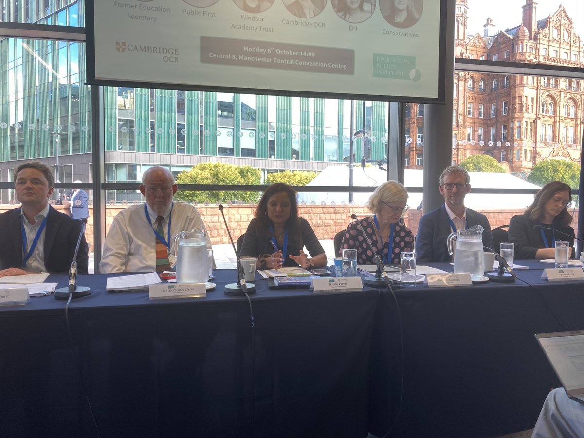 CambridgeOCR's tweet photo. At #CPC25, we brought together education leaders and experts to explore bold, pragmatic reforms for the 11–16 curriculum. From the maths curriculum to Key Stage 3 and GCSE assessment, our panel tackled the future of UK education. https://t.co/ikrE5AMNMQ