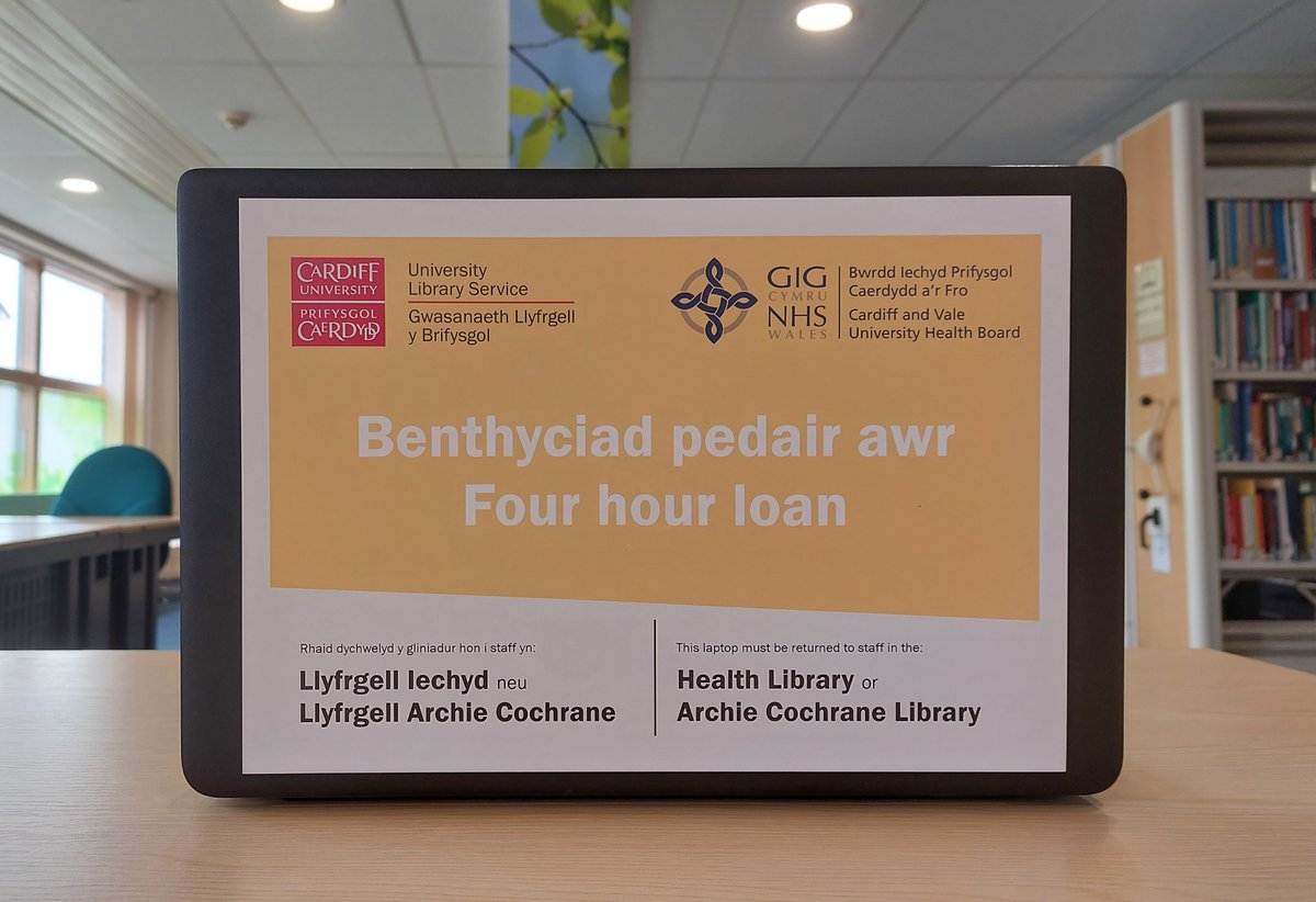 Cardiff and Vale UHB Library Service tweet media