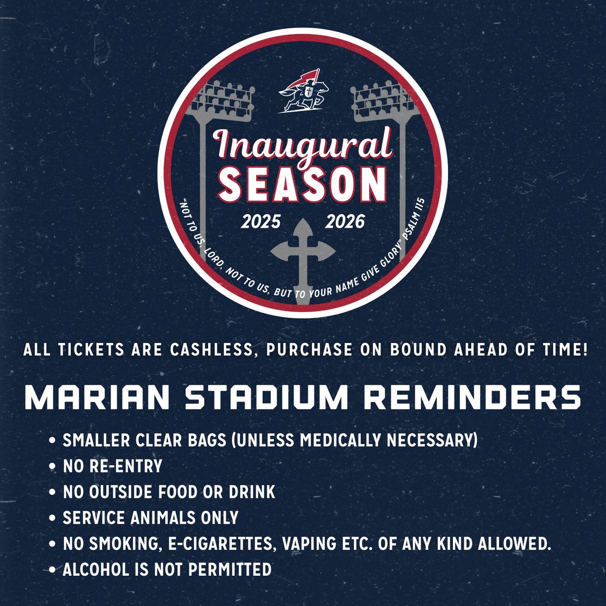 GAMEDAY⚡

🆚 Blue Valley 
⏰ 7:00 pm 
📍 St. James Academy
📺 youtube.com/@SJA-TBN

#GoThunder