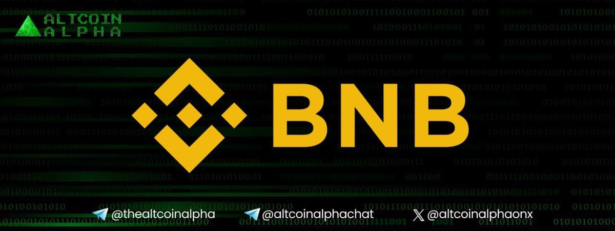 🚨 $BNB FLIPS XRP, BECOMES NO. 3 CRYPTO !

@CZ_BINANCE