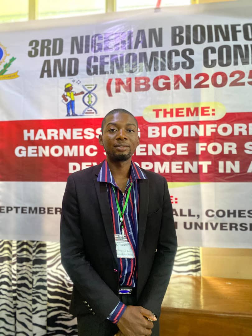 LeadcityIB's tweet image. We are proud to announce that Mr. Olayemi Jimoh Balogun, a 400-level student of the Department of Biological Sciences, has been awarded a prestigious Travel Fellowship to attend the Third Nigerian Bioinformatics Conference, which held from September 22nd – 26th, 2025 at