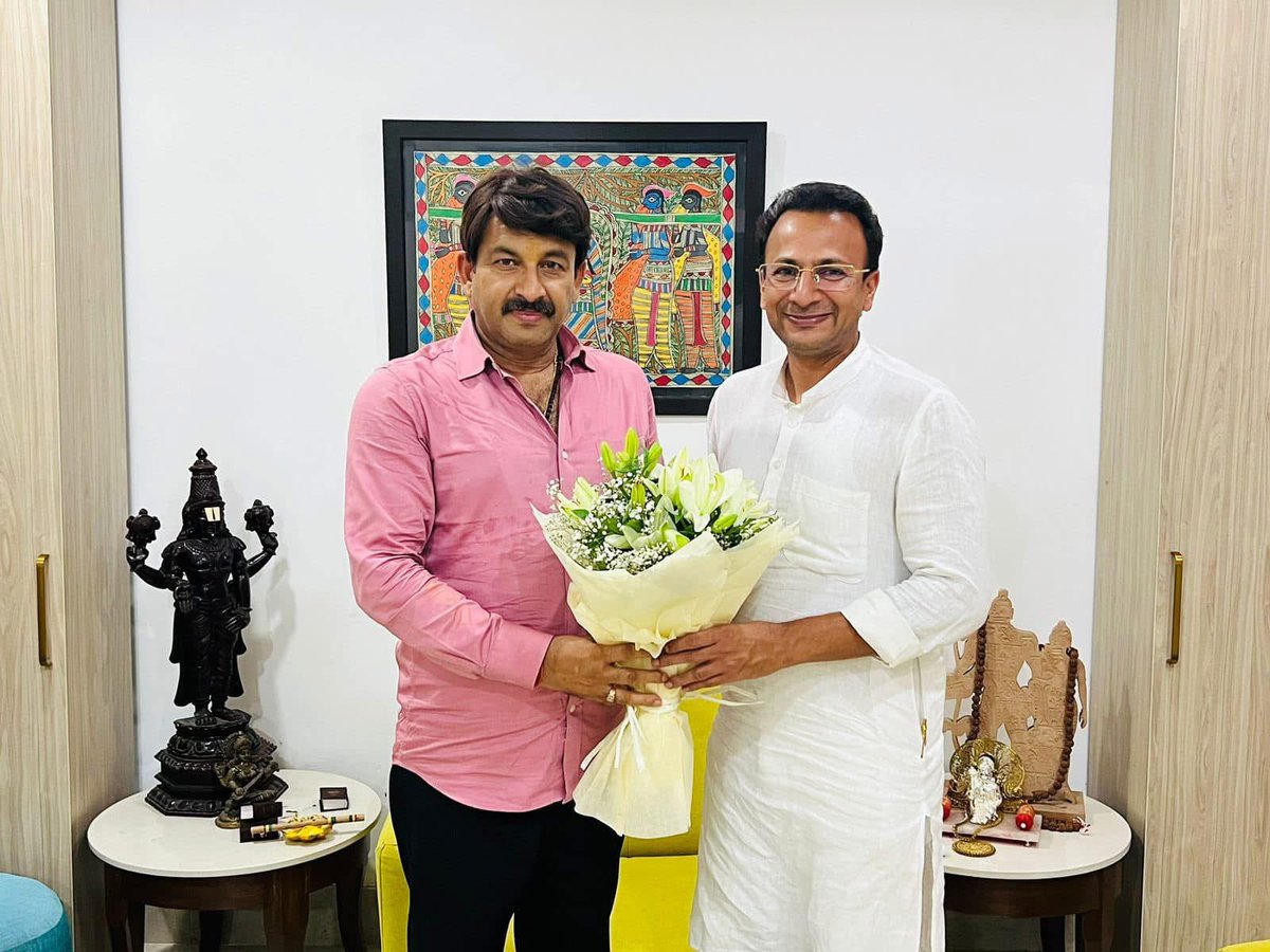Manoj Tiwari tweet media